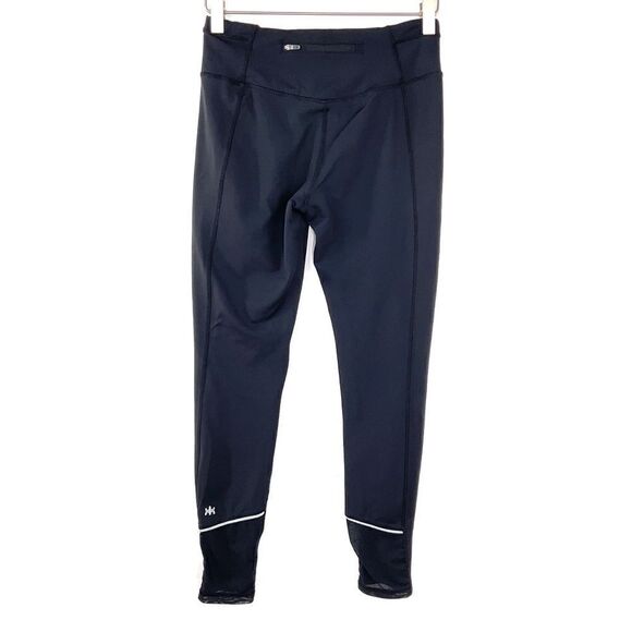 Kyodan Black Mesh Reflective Stripe Leggings Small - Picture 6 of 7